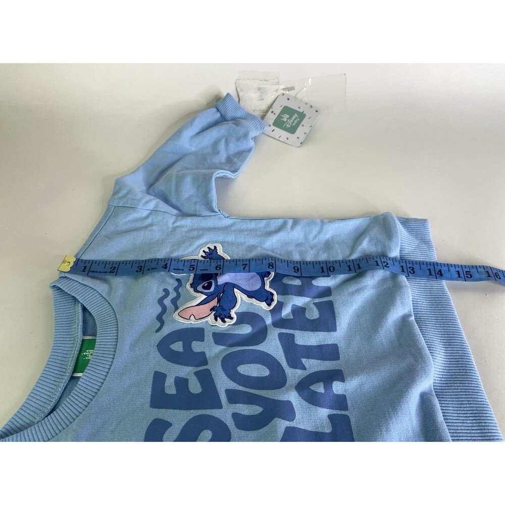 Disney Baby Lilo and Stitch Knit Long Sleeve Tee T-Shirt Top Unisex 18 Months - Picture 8 of 8